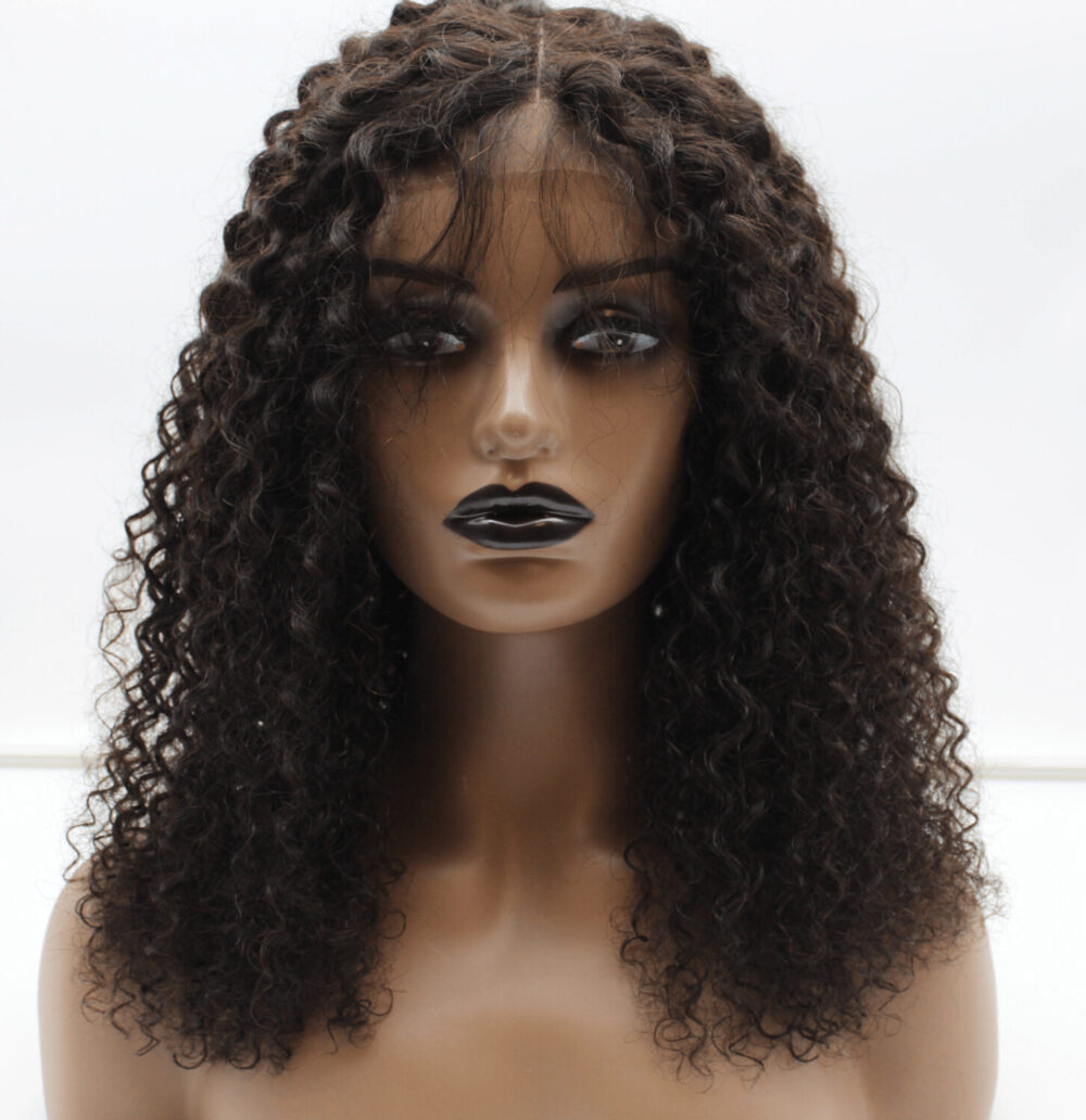 20” Brazilian Tight Curl Wig – Custom Made