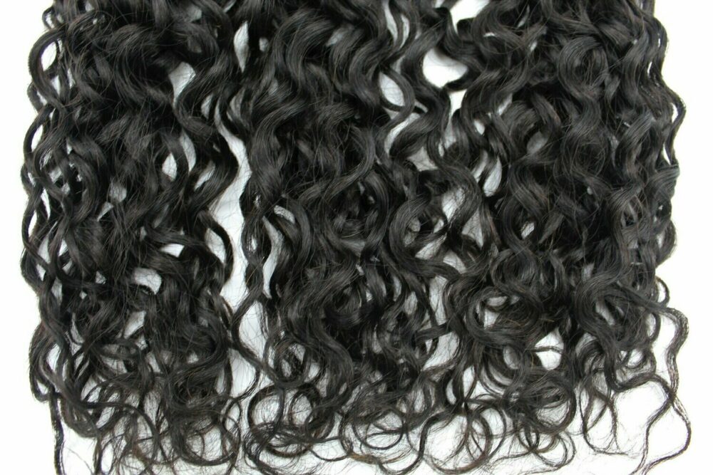 Brazilian Deep Curl Hair Extensions – 3 Bundles - Image 4